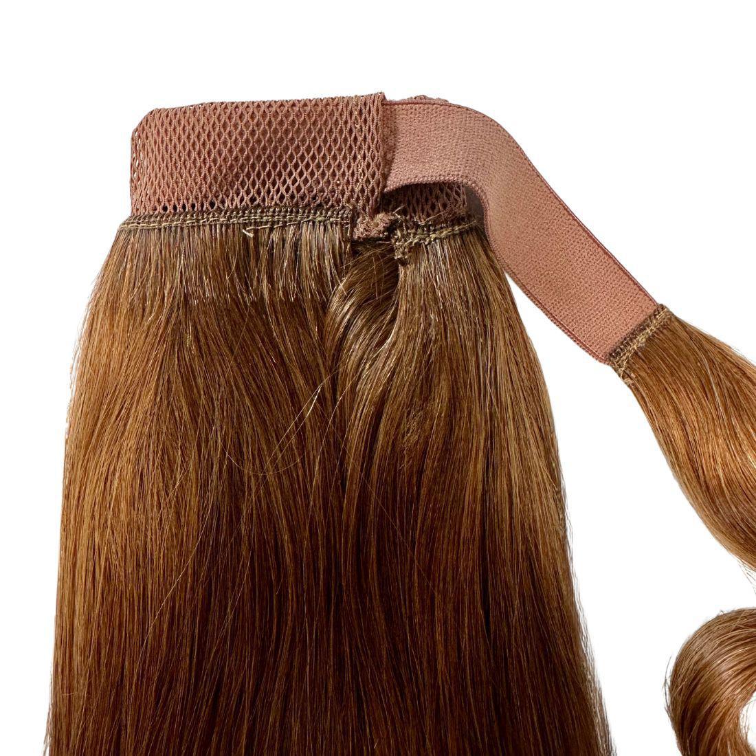 Private Label - Auburn 100% Human Hair Ponytail Extension