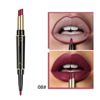Pudaier - Matte Double Ended Lipstick & Lip Liner