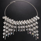 Water Falls - Diamond Tassel Headpiece