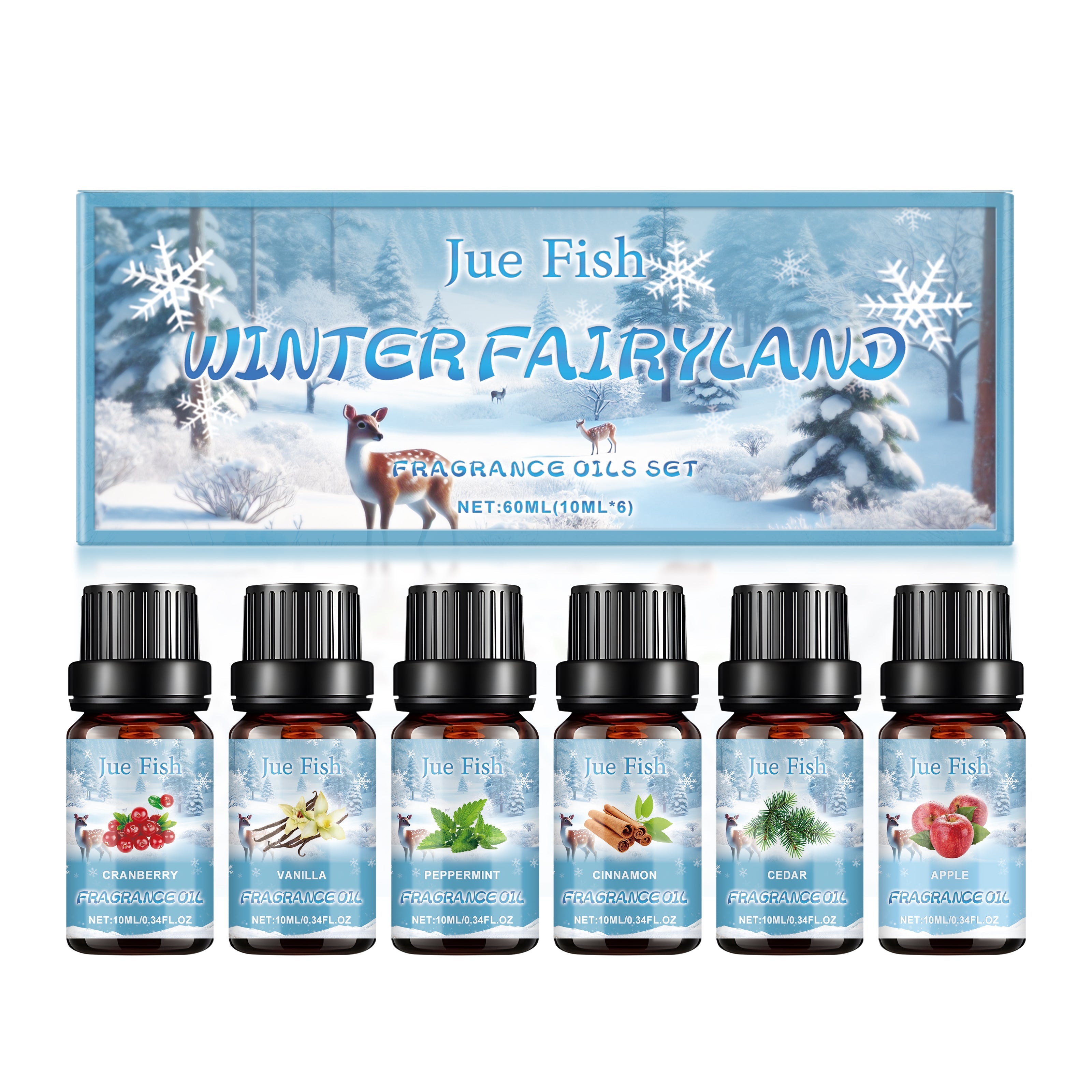 Jue Fish - Winter Fairyland Essential Oils for Aromatherapy