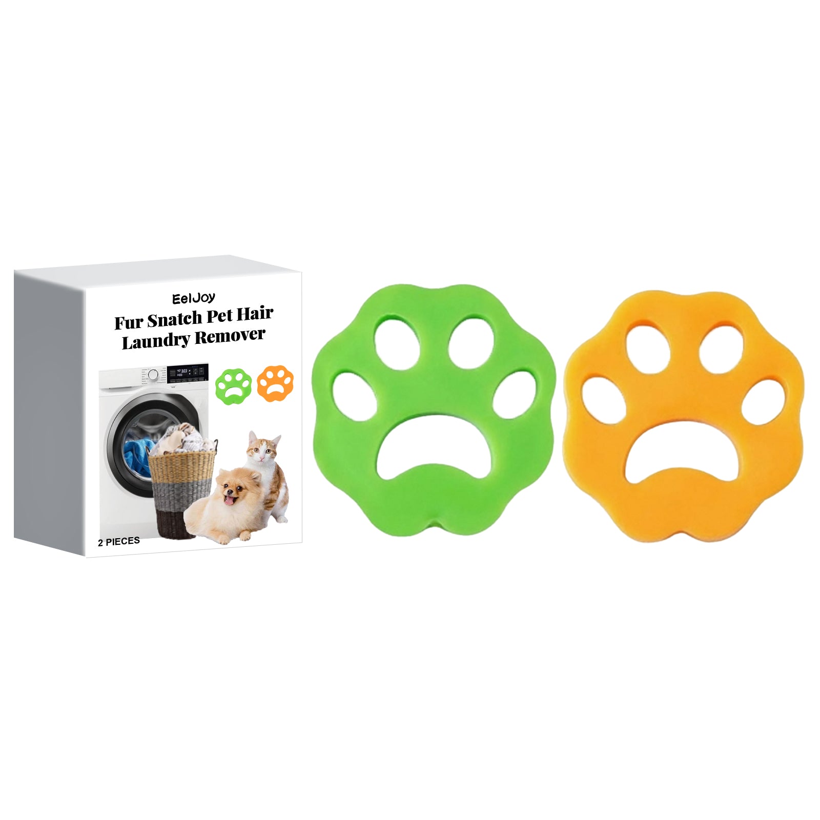 EELJOY - Fur Snatch Pet Hair Laundry Remover