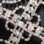 Goddess - Stage Tassel Hair Chain Rhinestone Headpiece