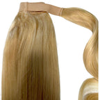 Private Label - Bleach Blonde 100% Human Hair Ponytail Extension