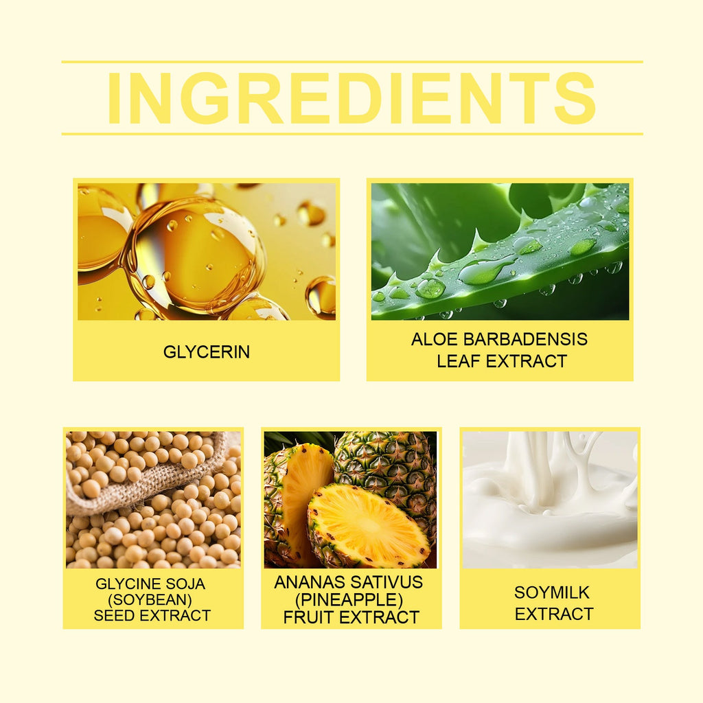 OceAura - Pineapple & Soy Milk Hair Removal Cream