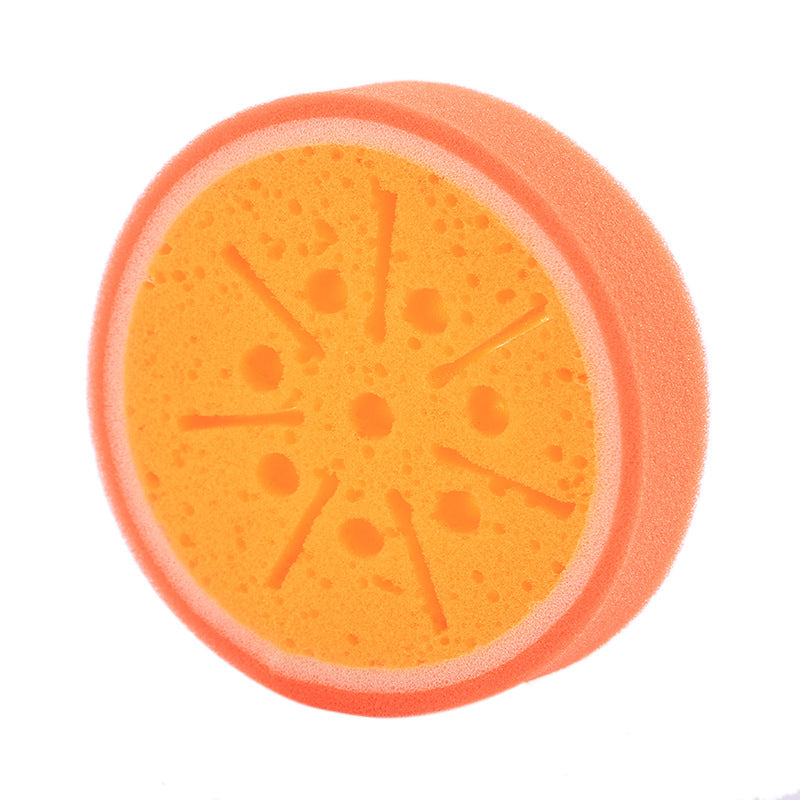 Fruit - Dish Washing Non-Stick Oil Kitchen Compressed Absorbent Cotton Sponge