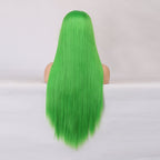 Lime Green - Goddess Wig Natural Realistic Chemical Fiber Front Lace 18”-26”