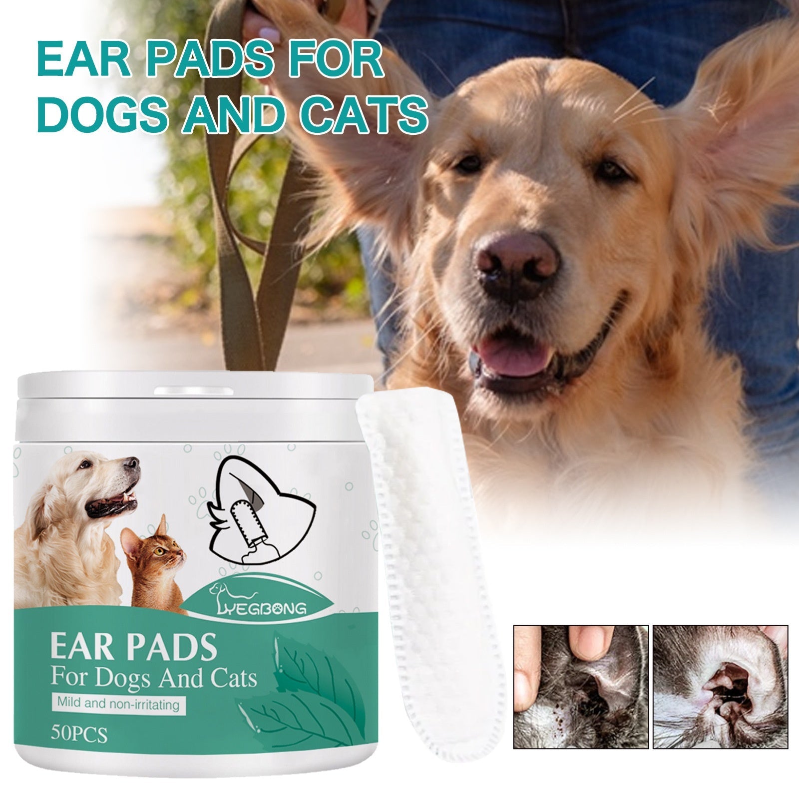 Yegbong - Ear Pads For Dogs & Cats