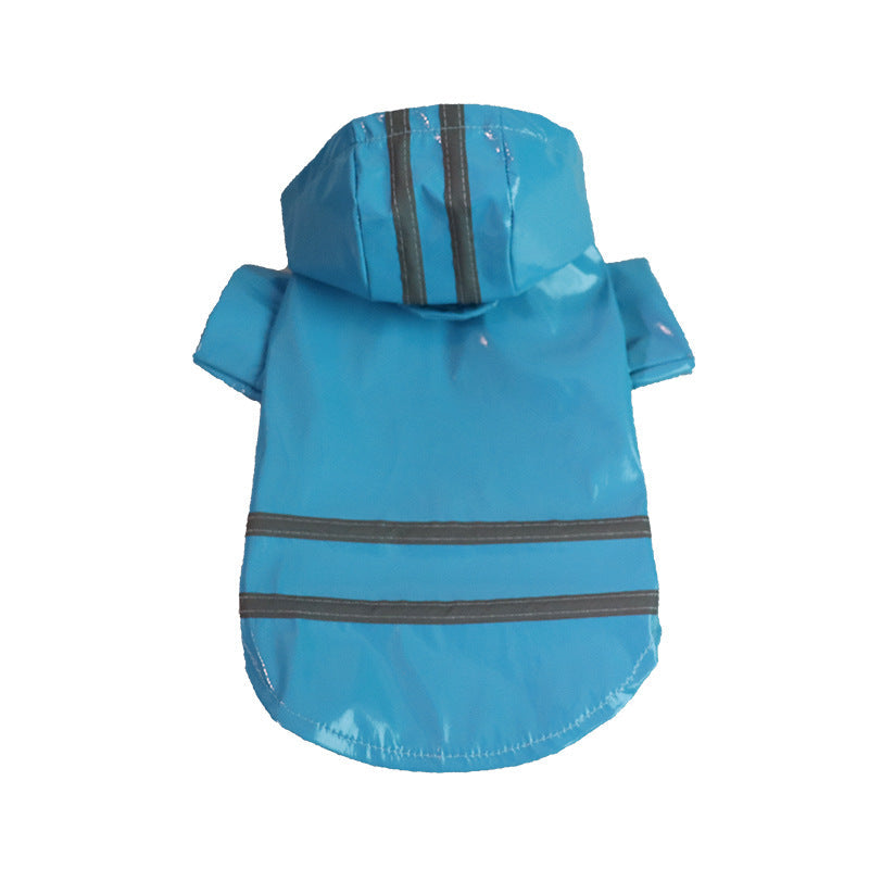 Pet Raincoat - Reflective Strips, Thickened Waterproof Raincoat for Small and Medium Dogs