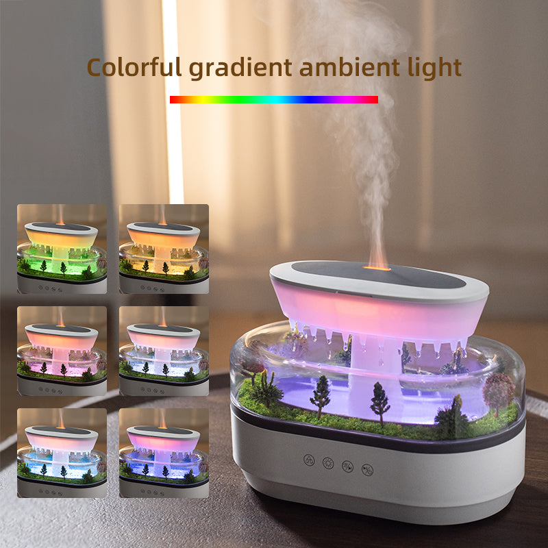 Raindrop Forrest - White Noise Humidifier & Aromatherapy Diffuser