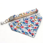 Pet Bandanas & Collar - Floral Scarf for Cats and Dogs