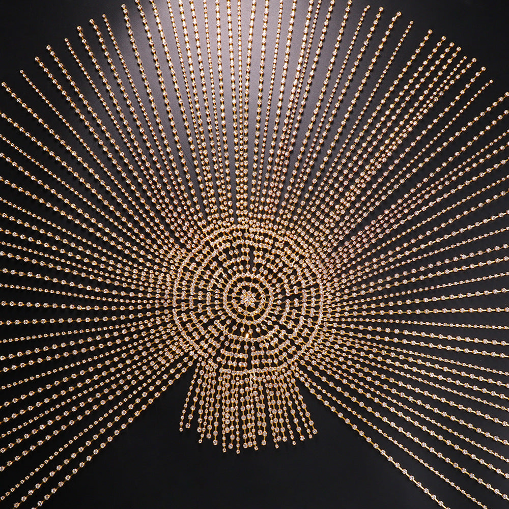 Egyptian - Flowing Stage Hair Chain Rhinestone