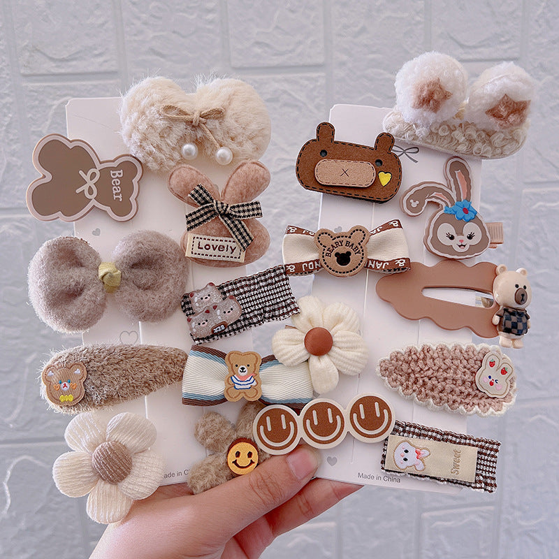 Autumn & Winter - Girls Cute Hair Clips