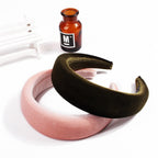 Classic - Wide Edge Velvet Sponge Headband