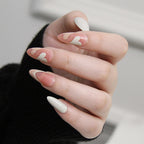 Multi Option- W477 Pink French Tip, W472 Black Luxe, W473 Heart Swirl False Nails