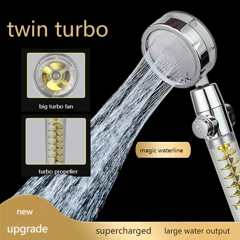 Supercharged - Shower Head Filtration Large Turbo Cyclone
