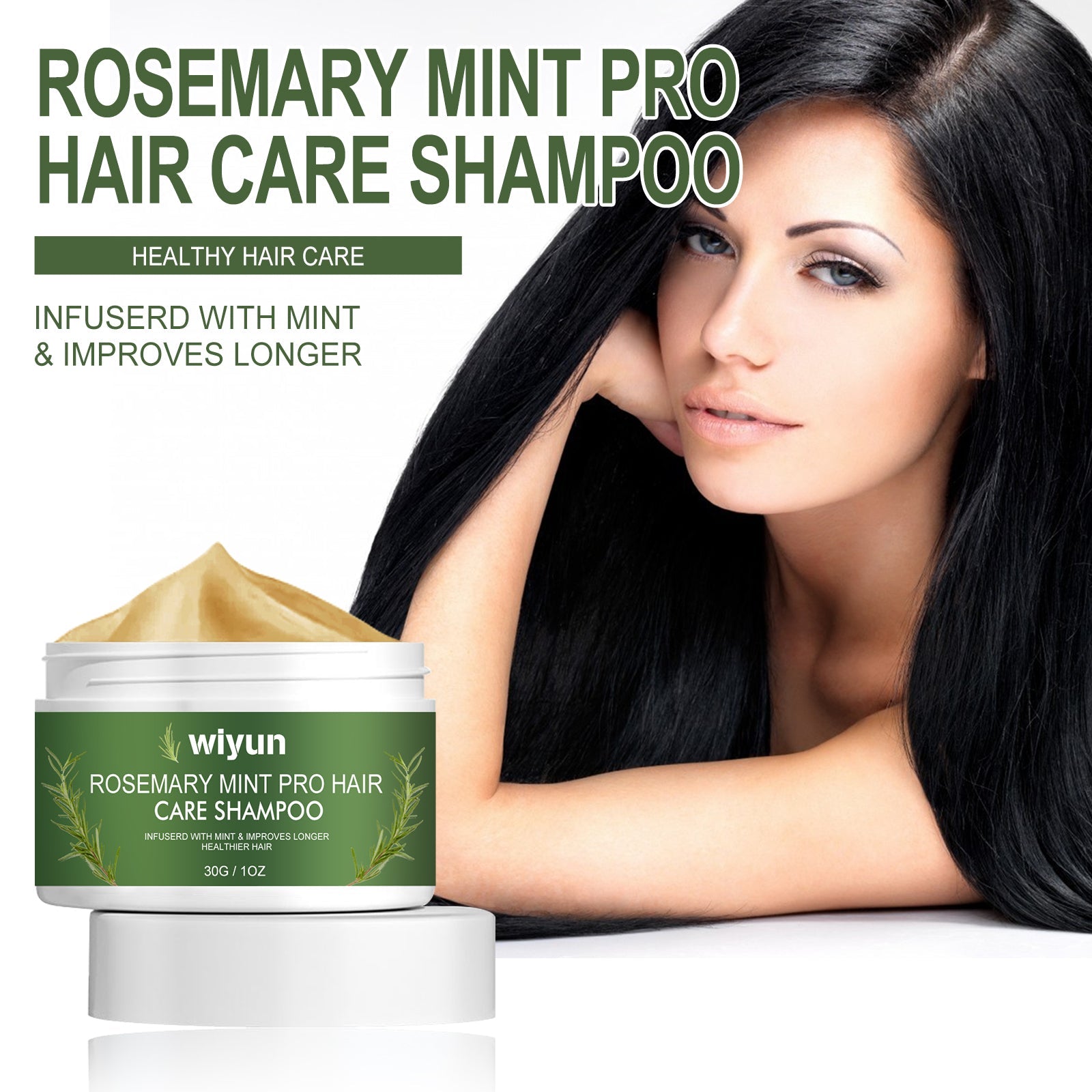 Wiyun -Rosemary Mint Pro Hair Care Shampoo