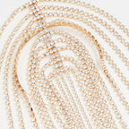 Embrace - Long Rhinestone Tassel Headpiece