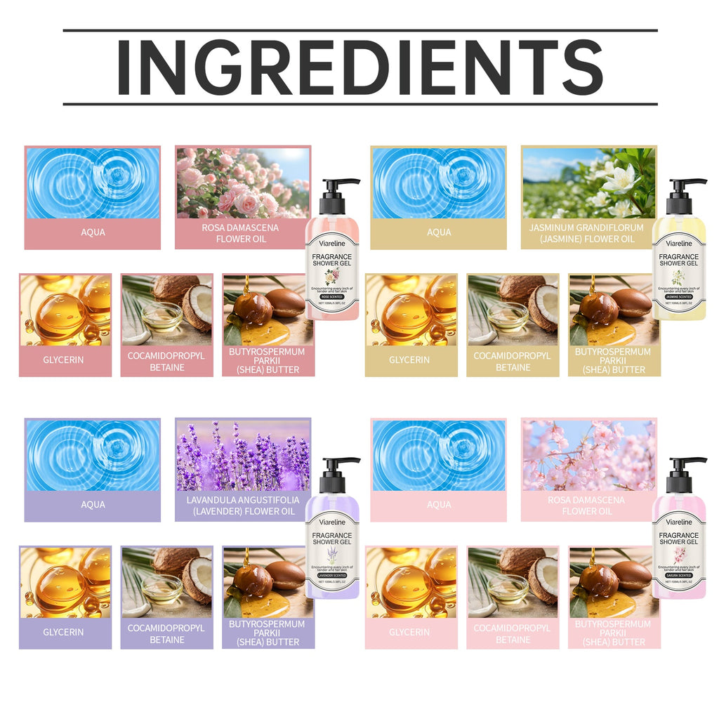 Viareline - Lavender Shower Gel