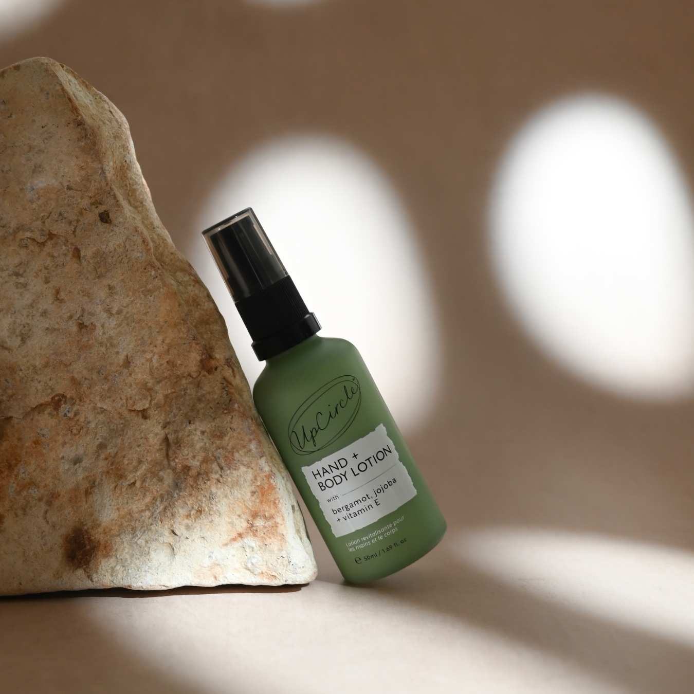 UpCircle - Hand + Body Lotion with Bergamot Water - Travel Size