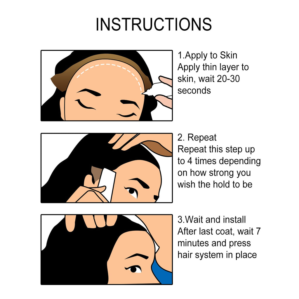 Jaysuing - No Trace Invisible Waterproof Wig Glue