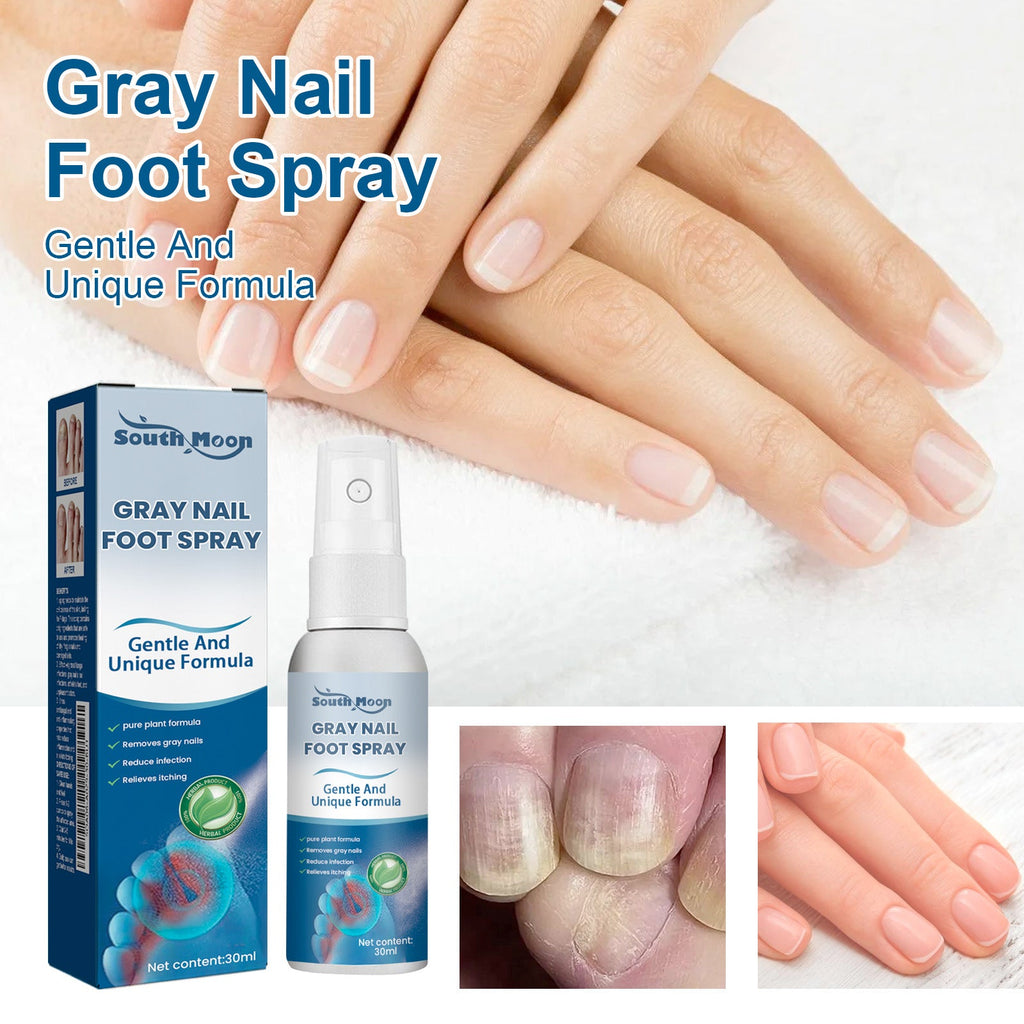 South Moon - Gray Nail Foot Spray
