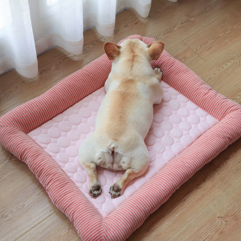 Cooling Pet Mats - Dogs & Cats Ice Silk, Breathable Soft Summer Pads