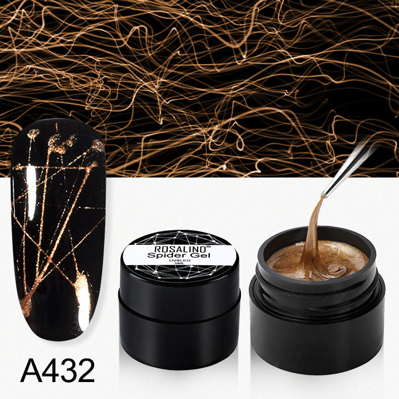 ROSALIND - UV Spider Line Nail Art