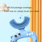 Children's U-Shaped Silicone Toddler Toothbrush