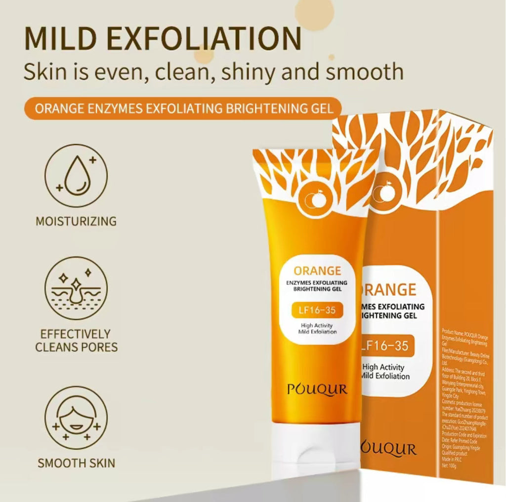 Pouqur - Orange Exfoliating Gel
