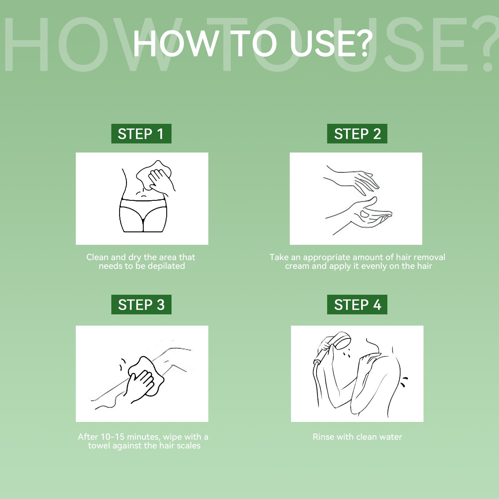 Ouhoe - Avocado Hair Removal Cream