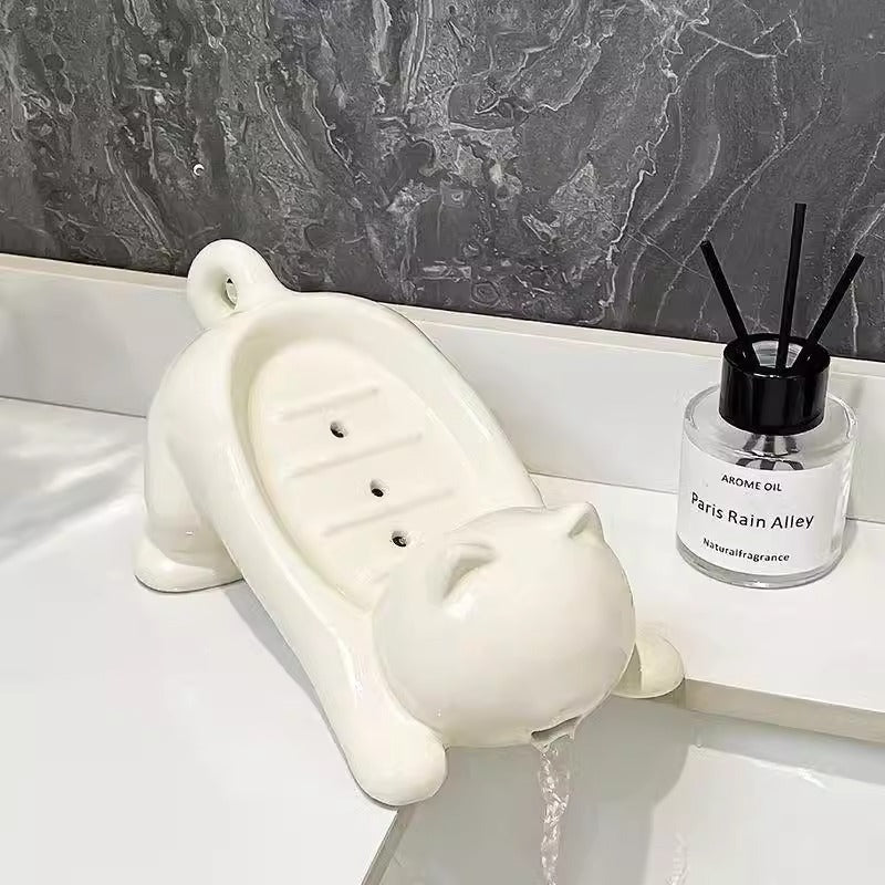 Cat - Cute Cat Soap Holder