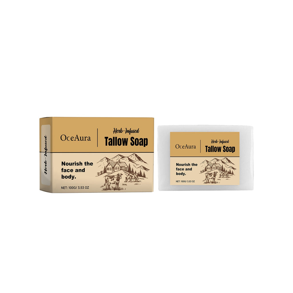 OceAura - Herb-Infused Tallow Soap