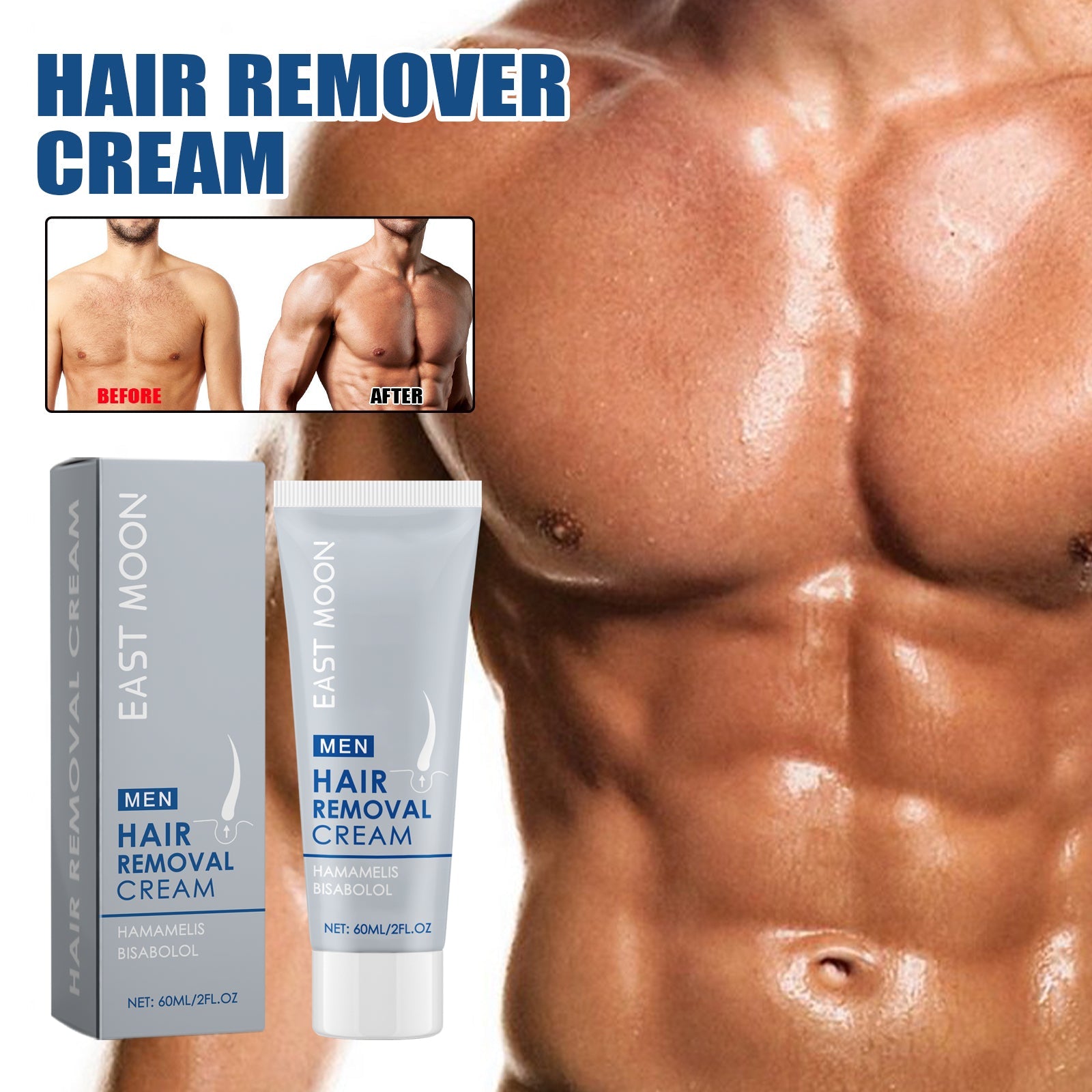 East Moon - Men’s Hair Removal Cream