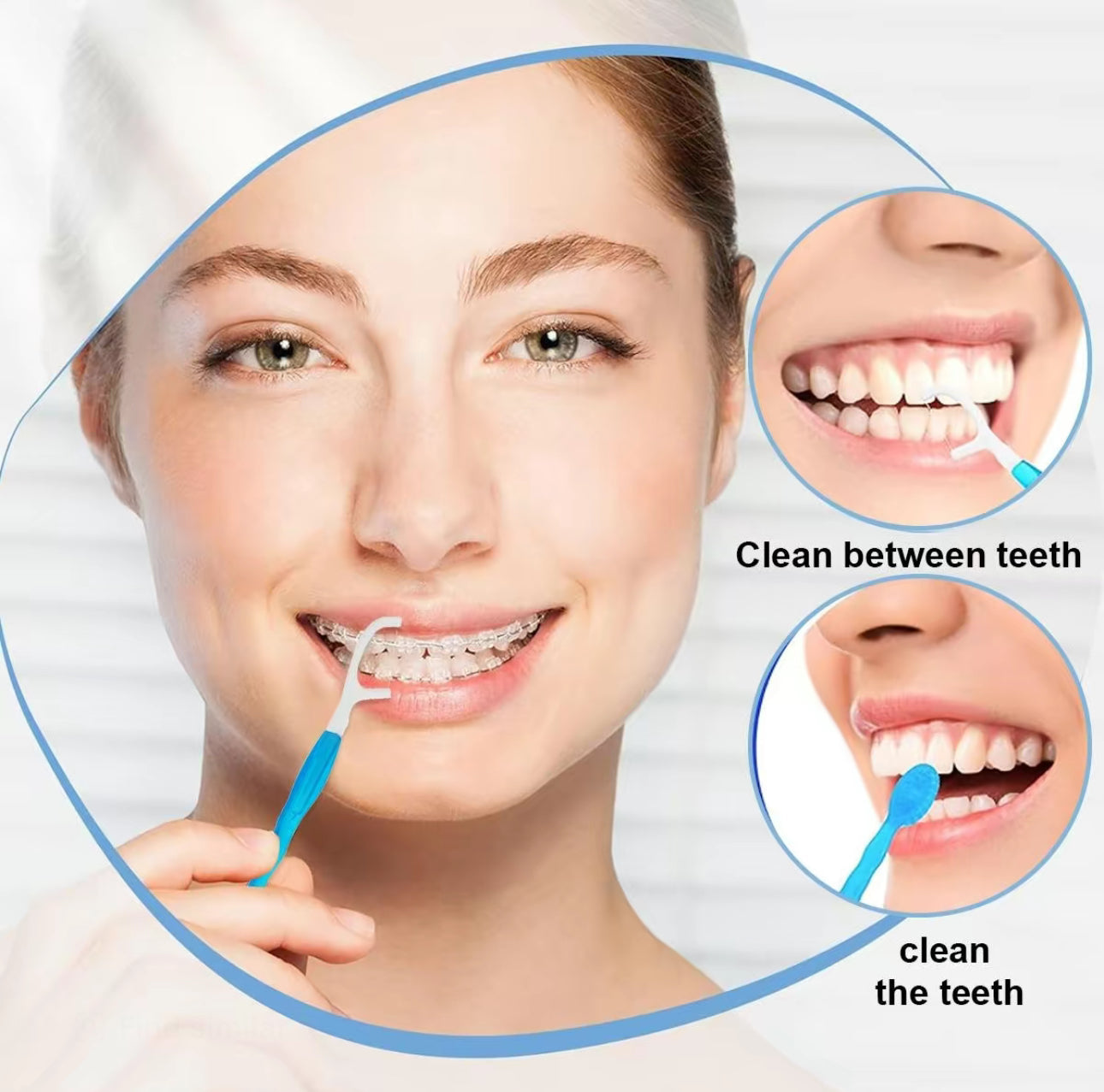 Max Fresh On The Go Kit - Toothbrush, Pick, Toothpaste, Tongue Scraper (26pc)