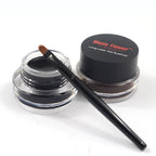 Music Flower - 2 in 1 Coffee + Black Gel Eyeliner Set