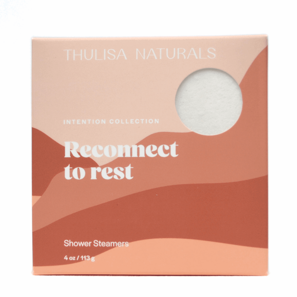 Thulisa Naturals - Patchouli and Lime Intention Shower Steamers - 4 pack