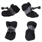 Pet Shoes - 4 Piece Pet Shoes Anti-slip Pet Booties