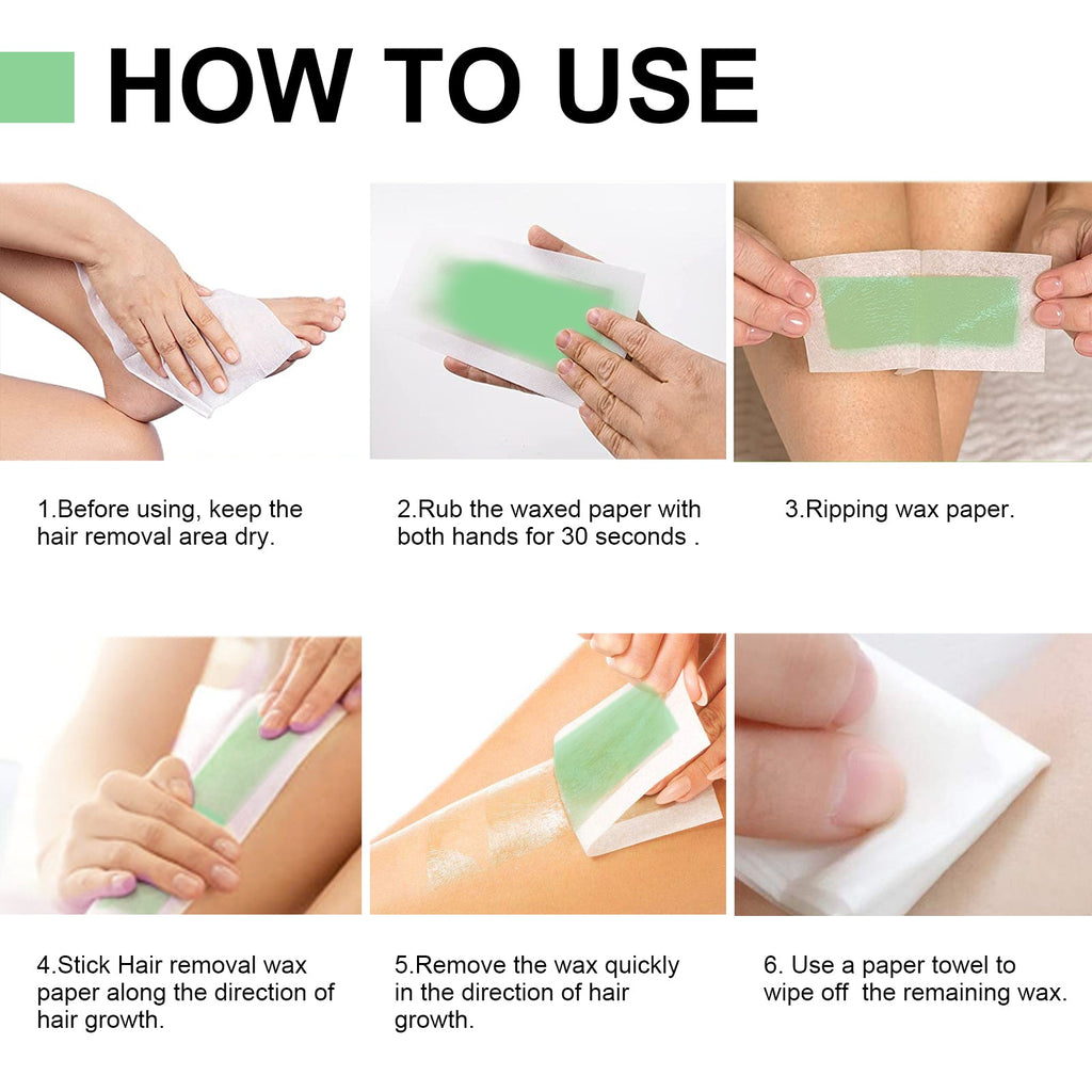 Eelhoe- Full Body Hair Removal Wax Strips