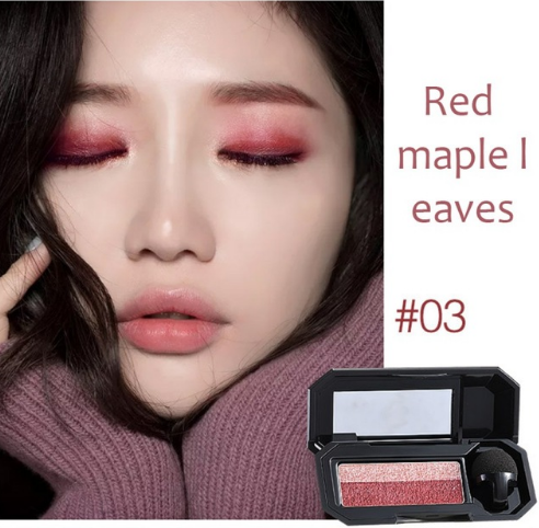 UBUB - Double Color Eyeshadow Palette Waterproof
