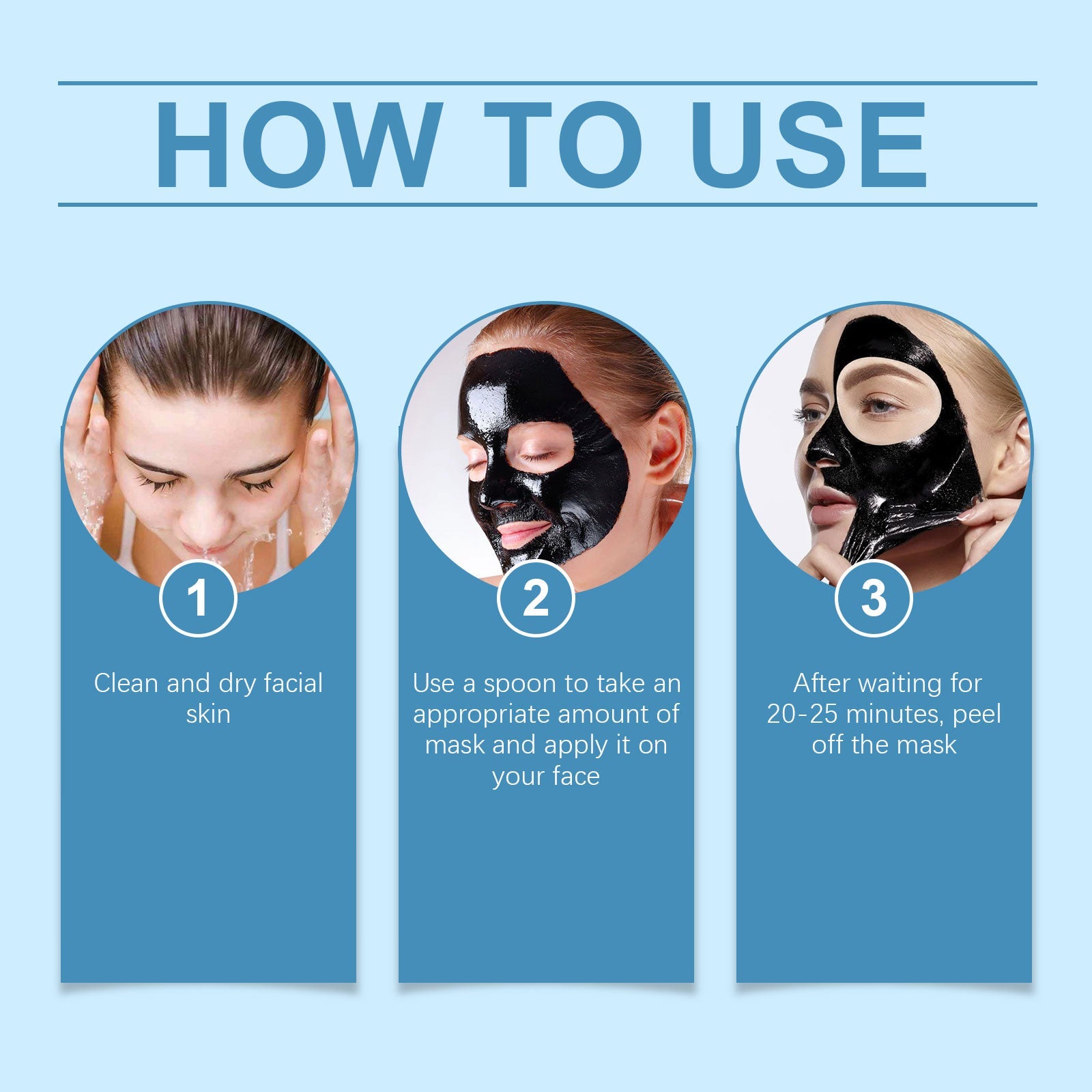 East Moon - 2 In 1 Blackhead Eliminator Peel Off Face Mask