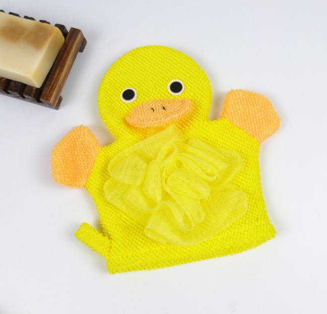 2 Pcs Children's Baby Wash Cloth (5 Colors & Animal Styles)