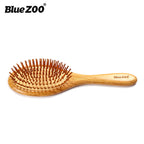BlueZOO - Massage Air Cushion Bamboo Bristle Needle Brush