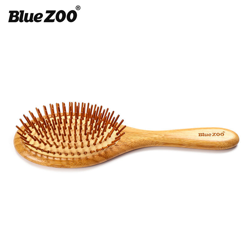 BlueZOO - Massage Air Cushion Bamboo Bristle Needle Brush
