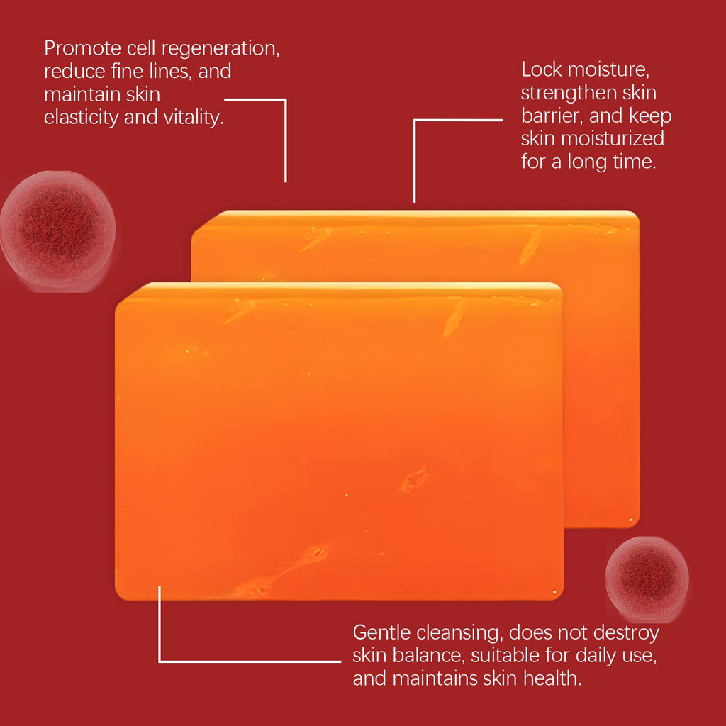 OceAura - Cleaning Saffron Soap Herbal Skin Brightening Care