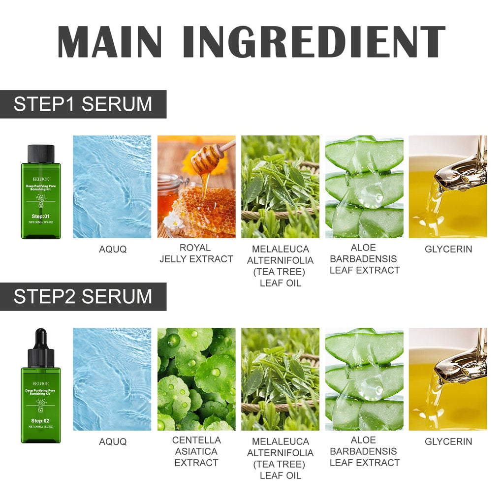 Eelhoe - Deep Purifying Pore Banishing Kit