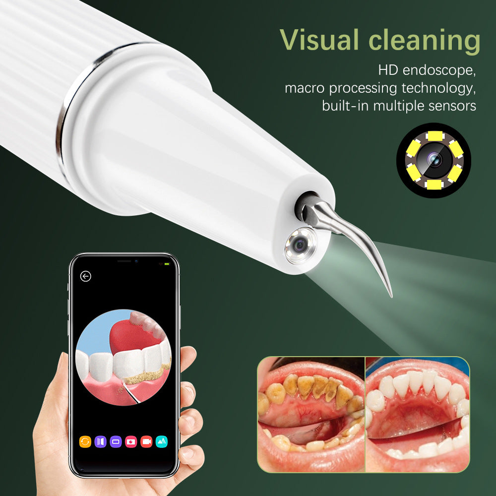 Dental Tools - 3-Speed Visible Ultrasonic Electric Tooth Cleaner