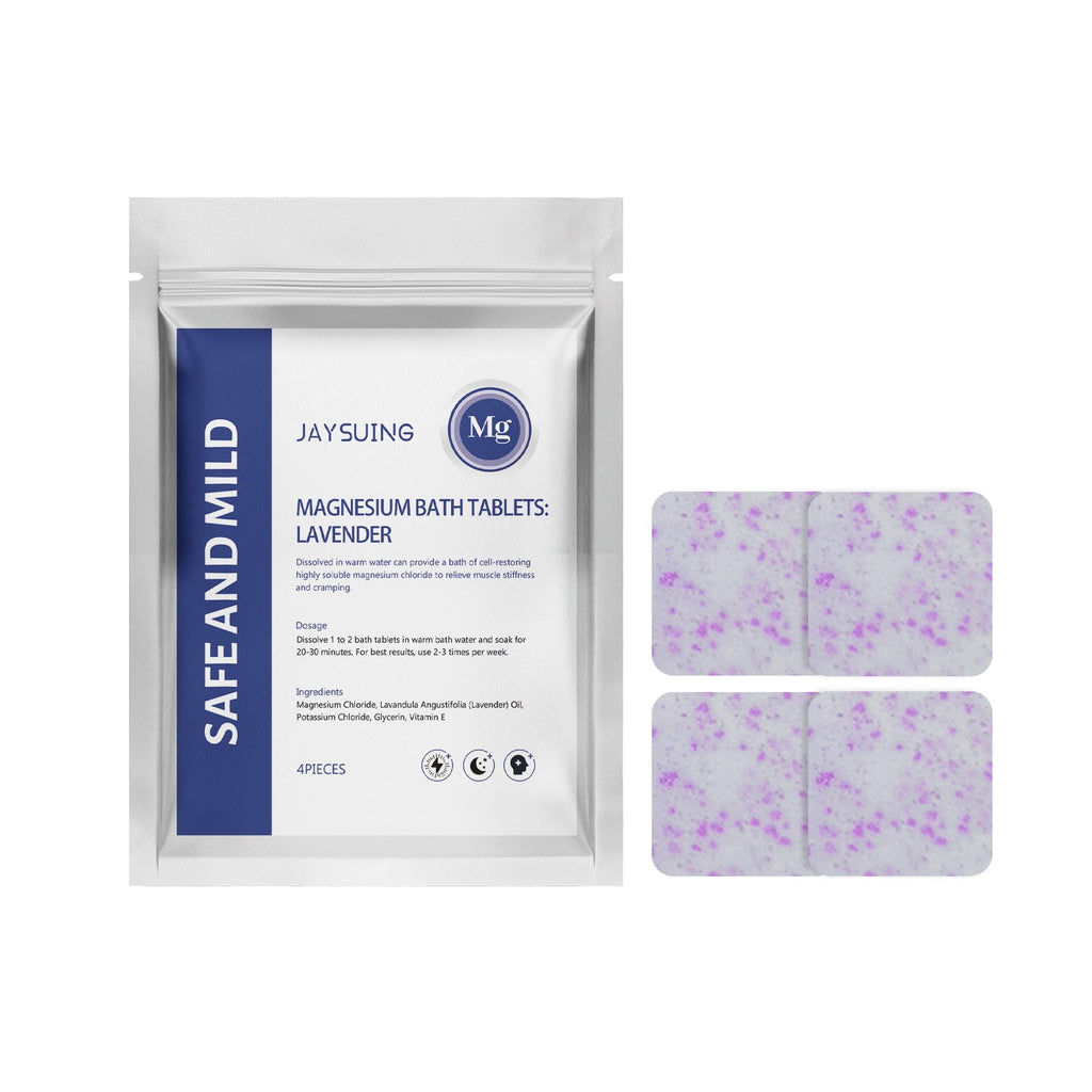Jaysuing - Lavender Essential Oil Magnesium Bath Tablets