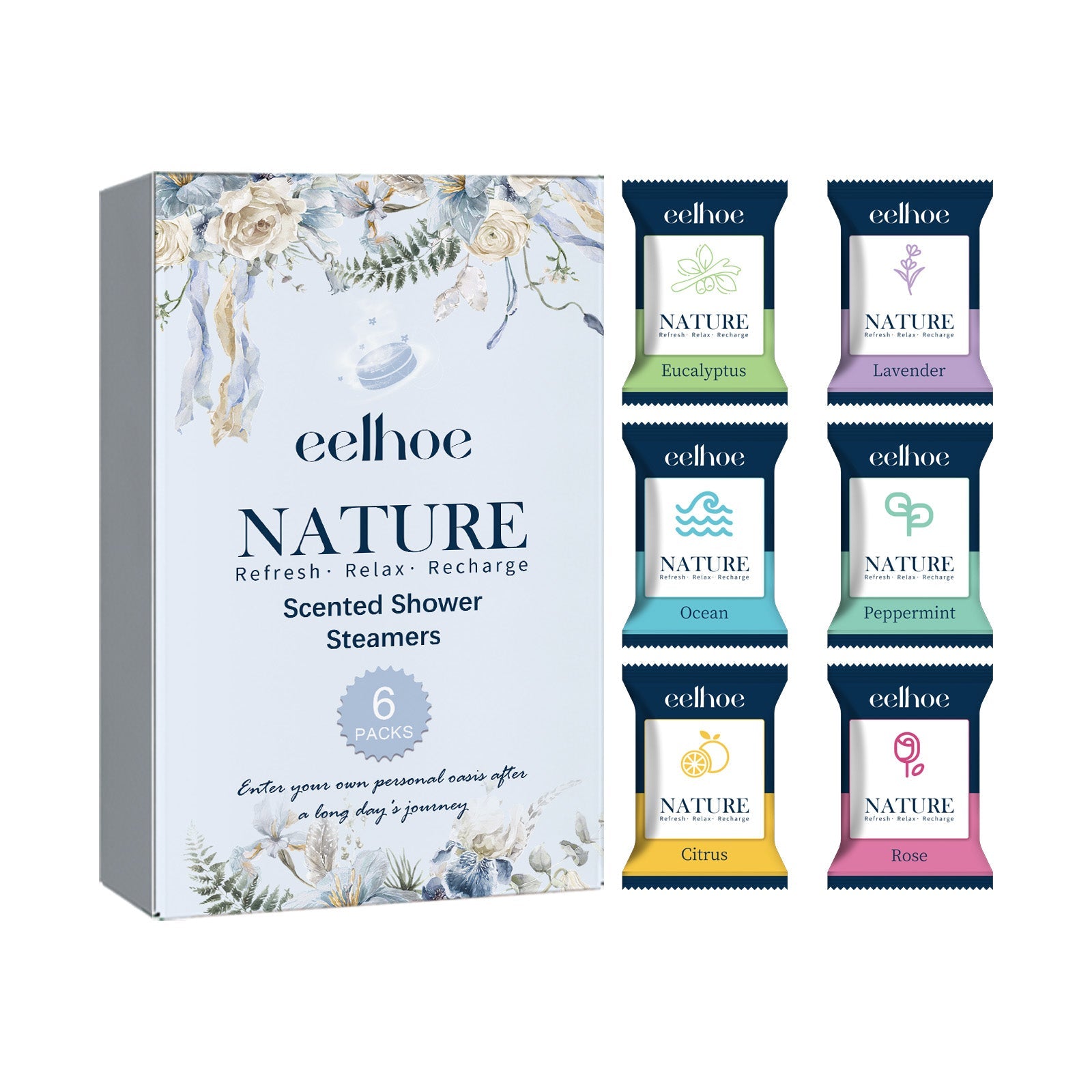 Eelhoe - Variety Fragrance Shower Tablets