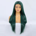 Green - Goddess Wig Natural Realistic Chemical Fiber Front Lace 14”-26”