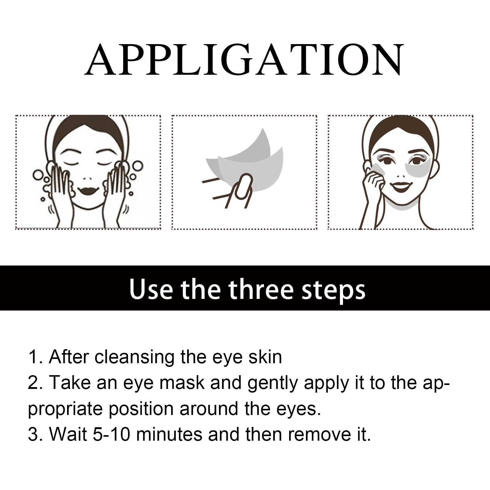 Hoygi - Hyaluronic Acid & Strawberry Extract Gel Eye Mask